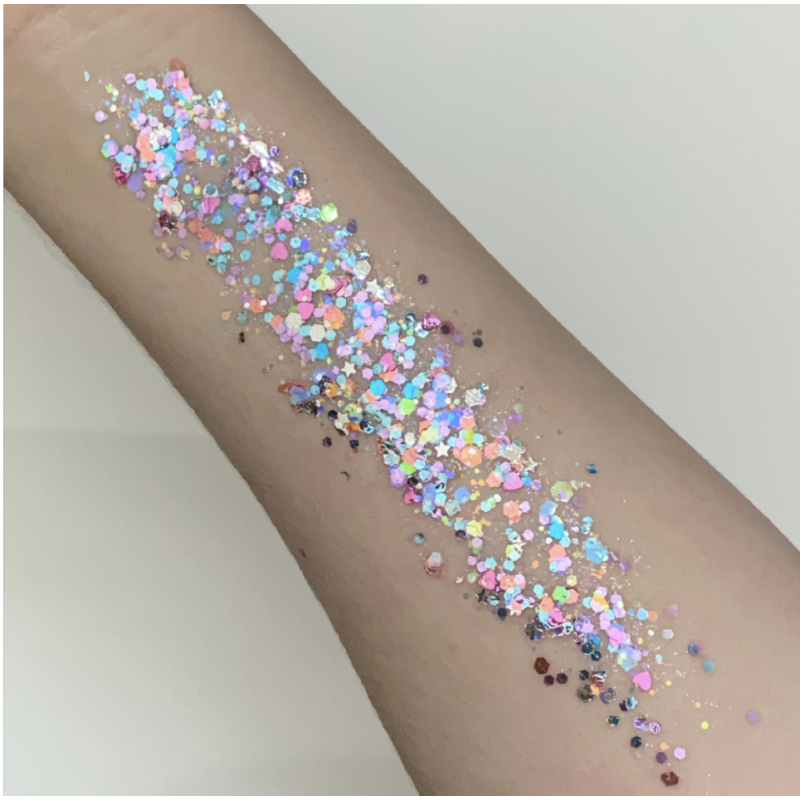 Pixie Paint Glittergel | Cupcake Day 30gr | Face, body & hair | Festivalglitter