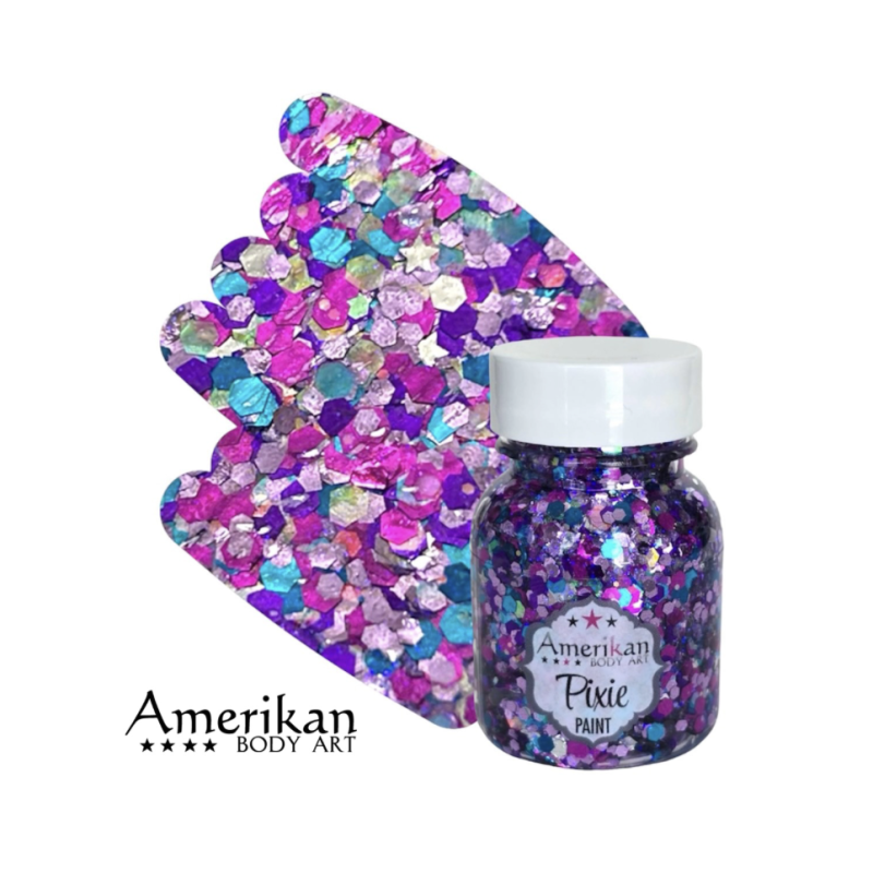 Pixie Paint Glittergel | Fifi Royal 30gr. | Face, body & hair | Festivalglitter