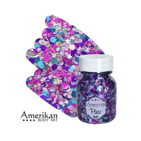 Pixie Paint Glittergel | Fifi Royal 30gr. | Face, body & hair | Festivalglitter