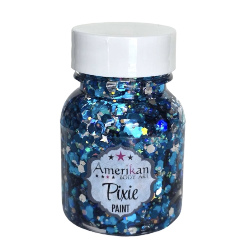 Pixie Paint Glittergel | Midnight Blue 30gr. | Face, body & hair | Festivalglitter