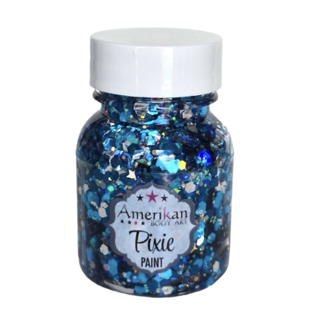 Pixie Paint Glittergel | Midnight Blue 30gr. | Face, body & hair | Festivalglitter