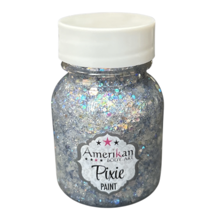Pixie Paint Glittergel | Moonlight Silver 30 gr | Face, body & hair | Festivalglitter