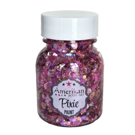 Pixie Paint Glittergel | Pretty in Pink 30gr | Face, body & hair | Festivalglitter