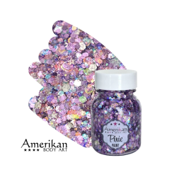Pixie Paint Glittergel | Purple Rain 30gr. | Face, body & hair | Festivalglitter