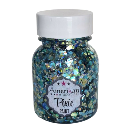 Pixie Paint Glittergel | Splash Blue 30gr. | Face, body & hair | Festivalglitter