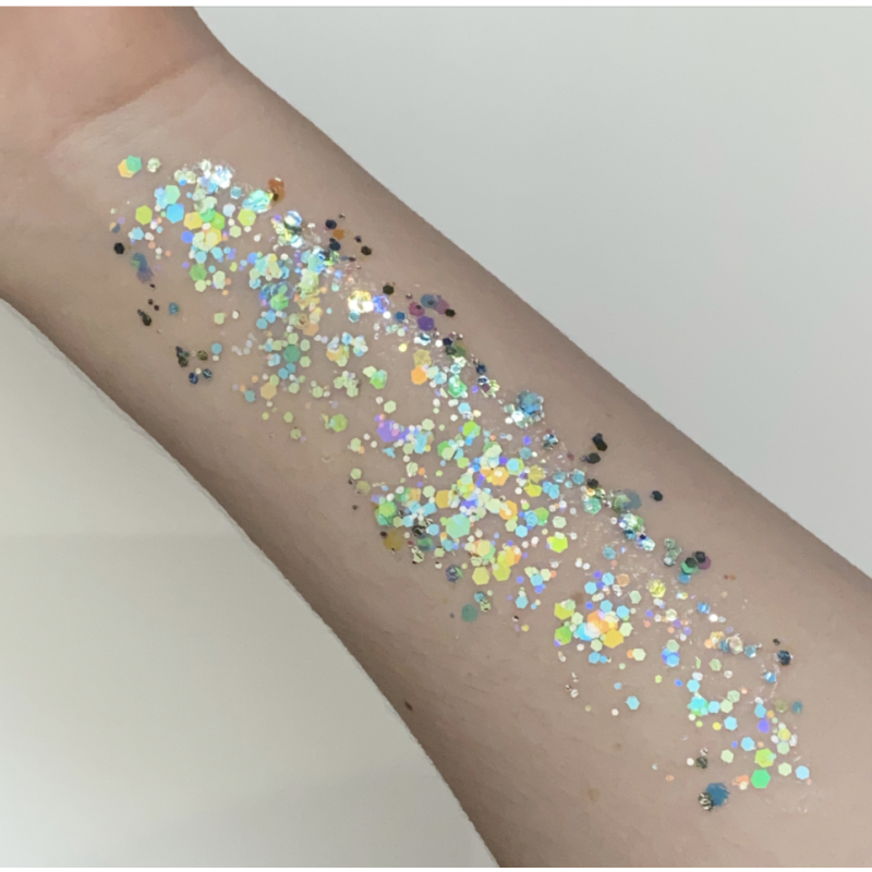 Pixie Paint Glittergel | Splash Blue 30gr. | Face, body & hair | Festivalglitter
