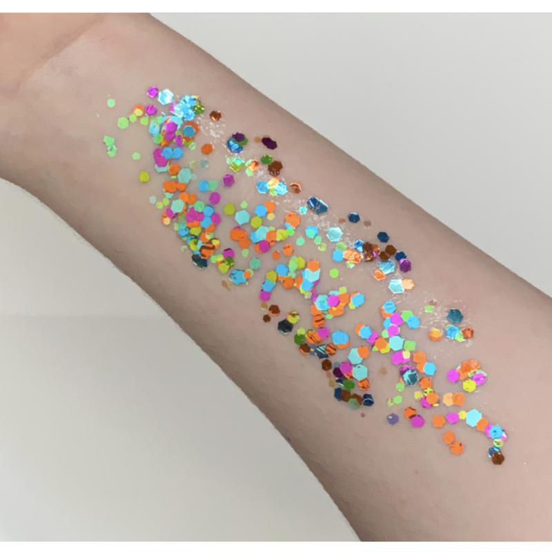 Pixie Paint Glittergel |  Tropical Whimsy 30gr | Face, body & hair | Festivalglitter