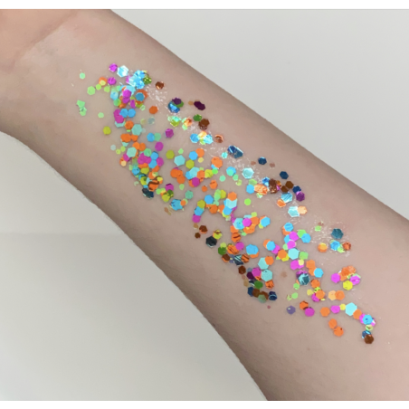 Pixie Paint Glittergel |  Tropical Whimsy 30gr | Face, body & hair | Festivalglitter