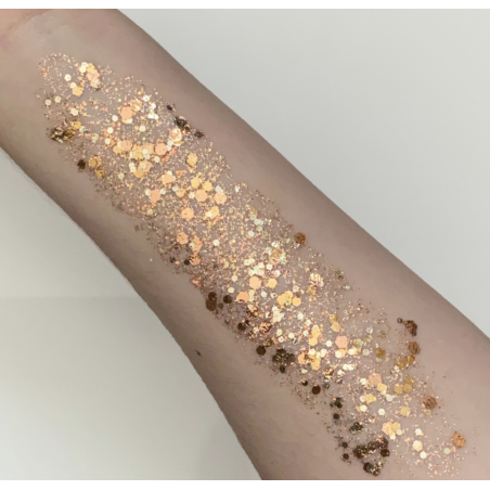 Pixie Paint Glittergel | Walk Like an Egyptian 30 gr | Face, body & hair | Festivalglitter