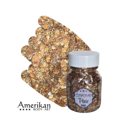 Pixie Paint Glittergel | Walk Like an Egyptian 30 gr | Face, body & hair | Festivalglitter