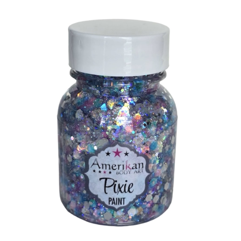 Pixie Paint Glittergel | Winter Wonderland 30 gr. | Face, body & hair | Festivalglitter