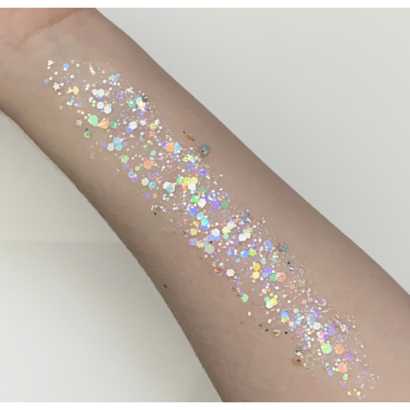 Pixie Paint Glittergel | Winter Wonderland 30 gr. | Face, body & hair | Festivalglitter