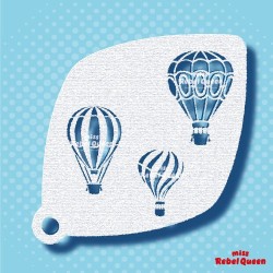 Schmink & Facepaint | MRQ Face Paint Stencil | Hot Air Ballon