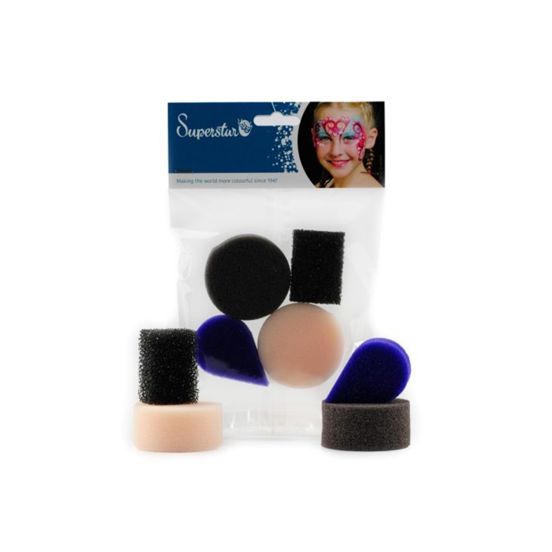 Schminksponjes set - 4 stuks