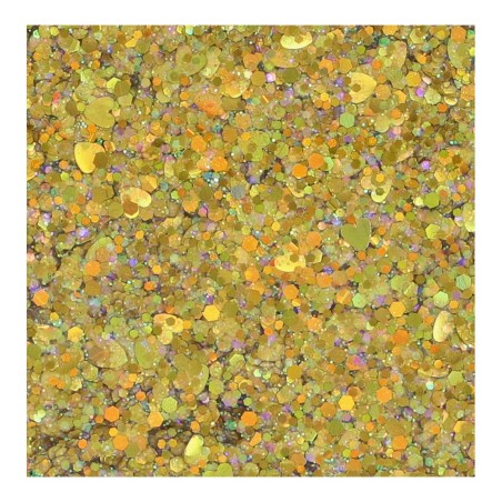 Superstar Cosmetic Glitter | Chunky Glitter Cream | Golden Sunlight 10ml