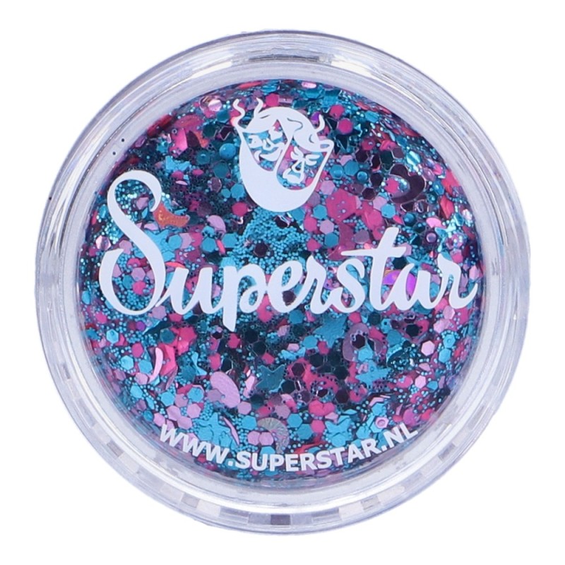 Superstar Cosmetic Glitter | Chunky Glitter Cream |  Festival Spark 10ml