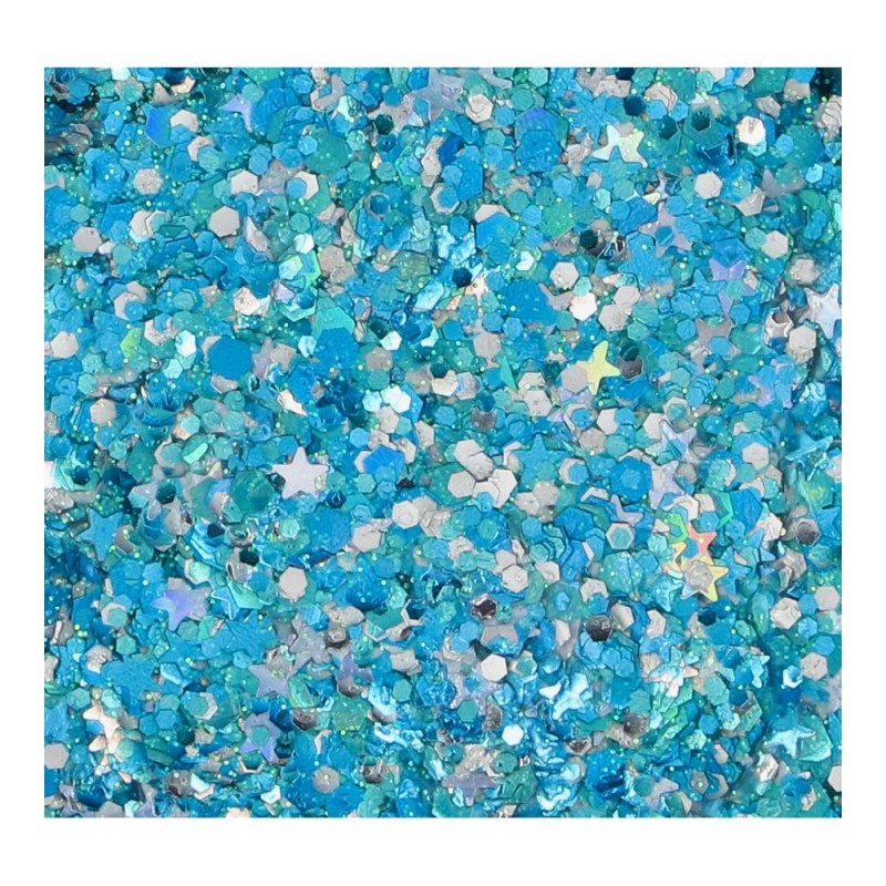 Superstar Cosmetic Glitter | Chunky Glitter Cream |   Ice Queen 10ml