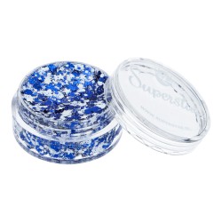 Superstar Cosmetic Glitter | Chunky Glitter Cream |  Blue White  Donkerque