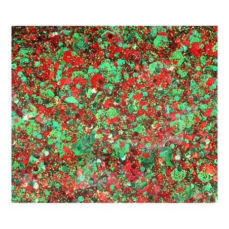 Superstar Cosmetic Glitter | Chunky Glitter Cream |  Red Green Kraaiendonk 10ml
