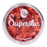 Superstar Cosmetic Glitter | Chunky Glitter Cream |  Orange Red Kielegat 10ml