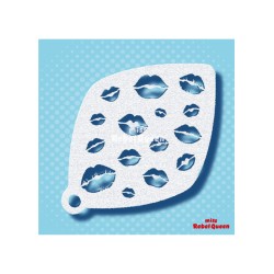 MRQ Face Paint Stencil | Kusje erop