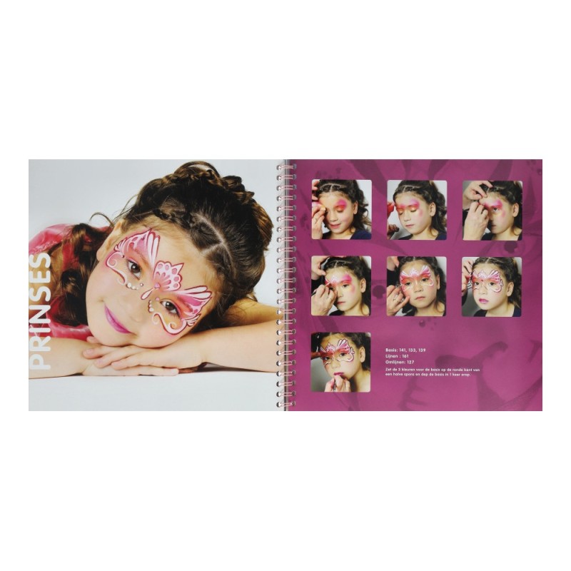 All kind of techniques can be found in our paintbooks!