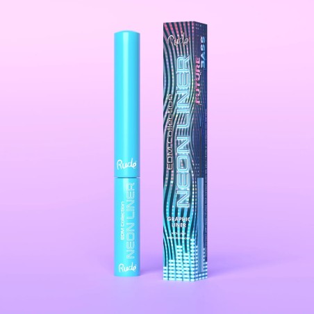 Vibrant, waterproof and smudge-resistant liquid liner with an ultra-fine tip for creating striking festival looks 🌈