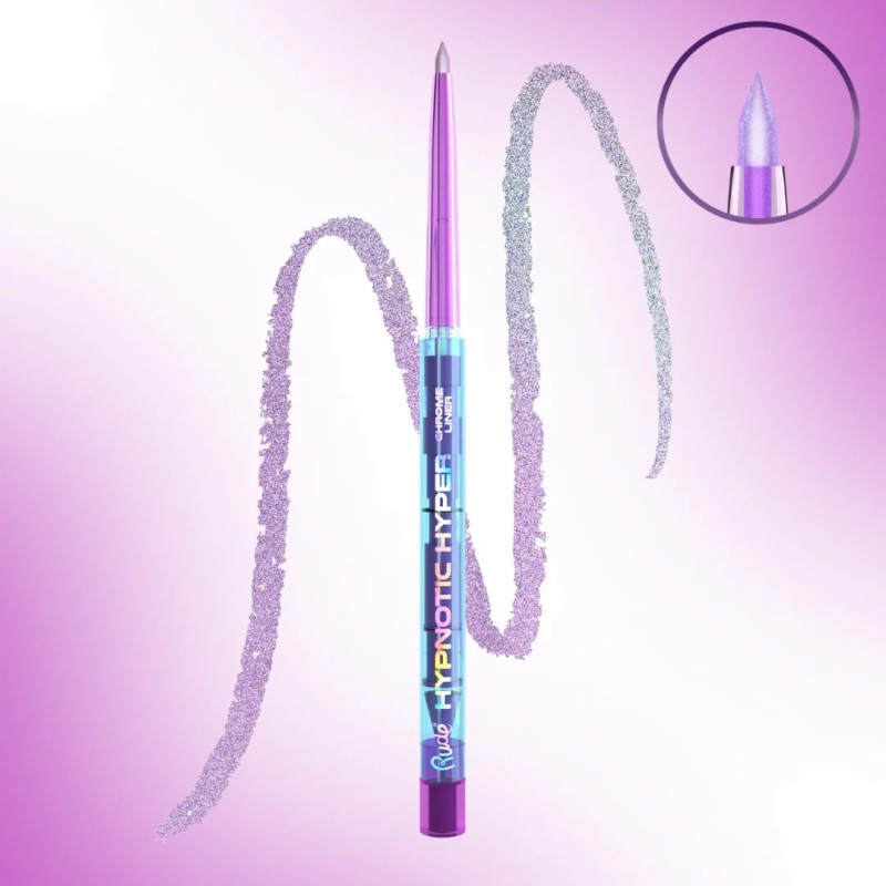 💫 Shining, shimmering, and shifting colors. Use these chrome liners for a trance-inducing look 💫