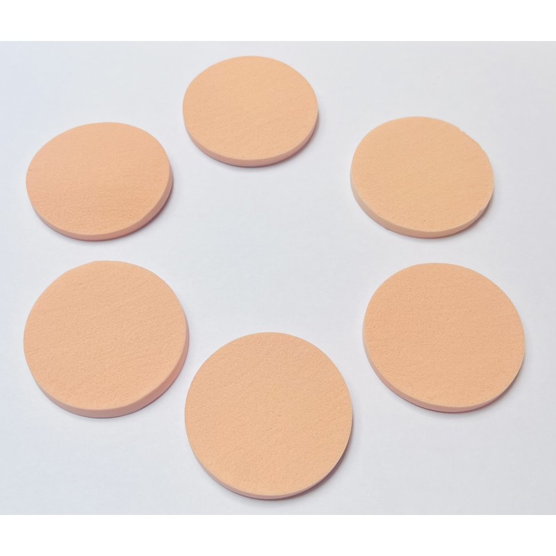 Noddies Round Latex Sponges 12 Pack