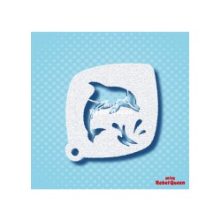 MRQ Face Paint Stencil | Dolly the Dolphin
