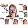 Fusion Splitcake Palette | Facepaint | Halloween | Night Critters