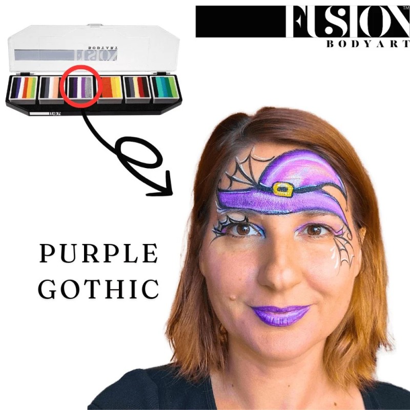 Fusion Splitcake Palette | Facepaint | Halloween | Night Critters