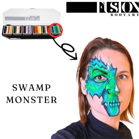 Fusion Splitcake Palette | Facepaint | Halloween | Night Critters